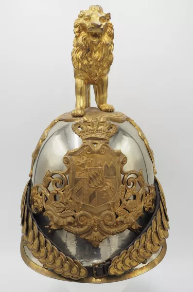Bavarian Leibgarde der Hartschiere Officers Helmet Visuel 1 principal